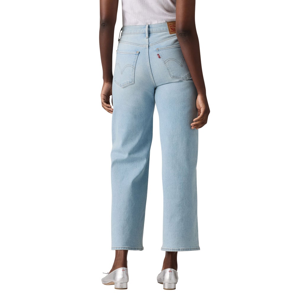 [color:light blue] Levi's Women's High-Rise Wide Leg Jean - Light Blue - image 2