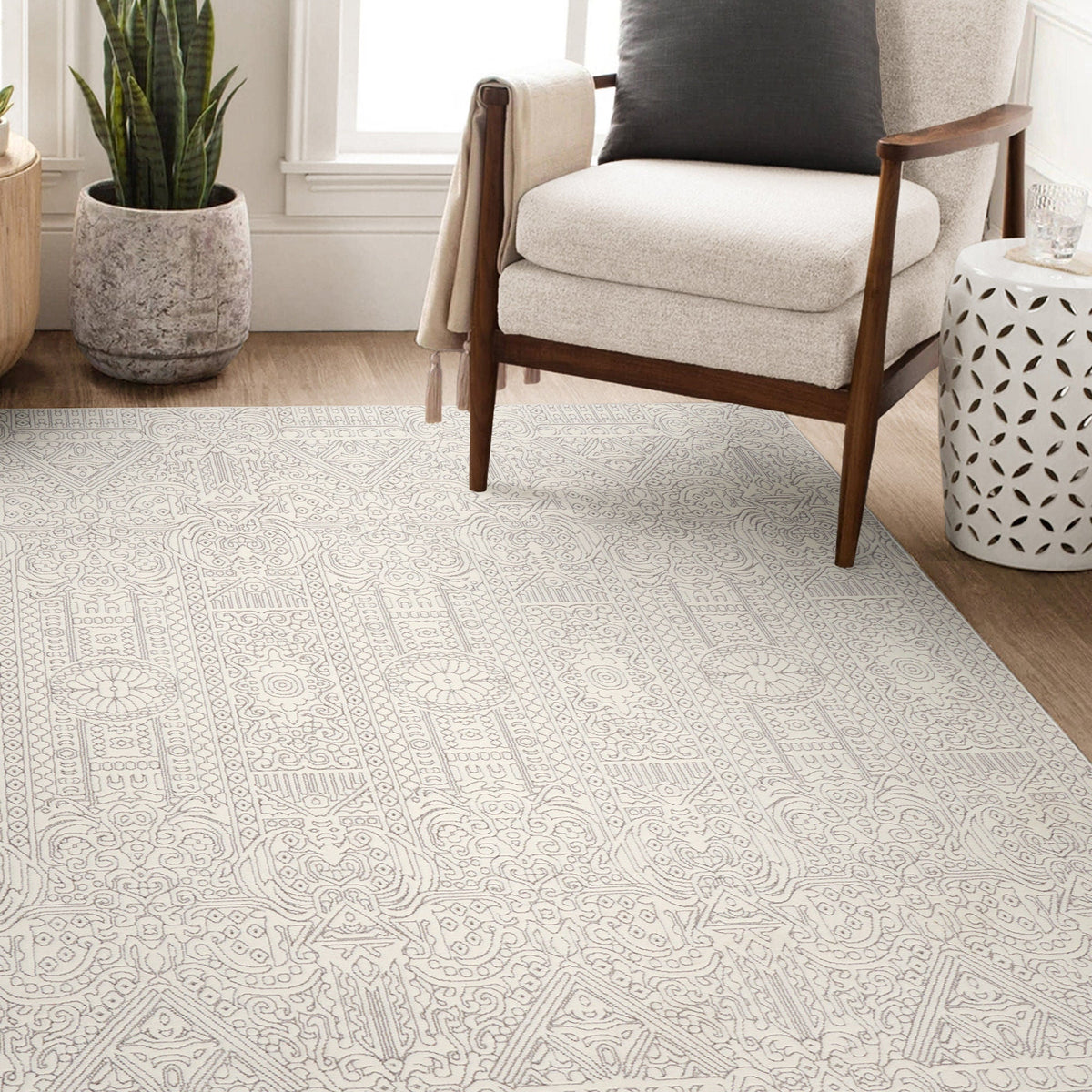 Helios Area Rug Collection, Hayley Cream