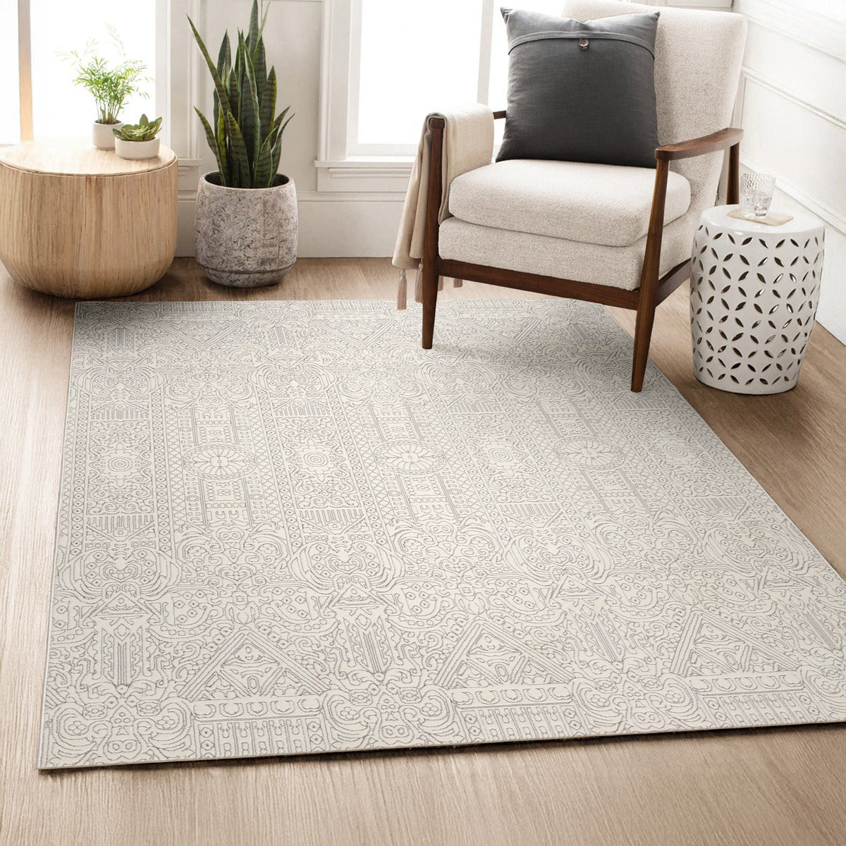Helios Area Rug Collection, Hayley Cream