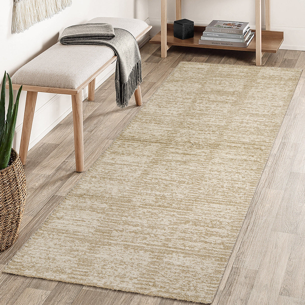Foxwood Cozy Area Rug Collection, Alva Beige