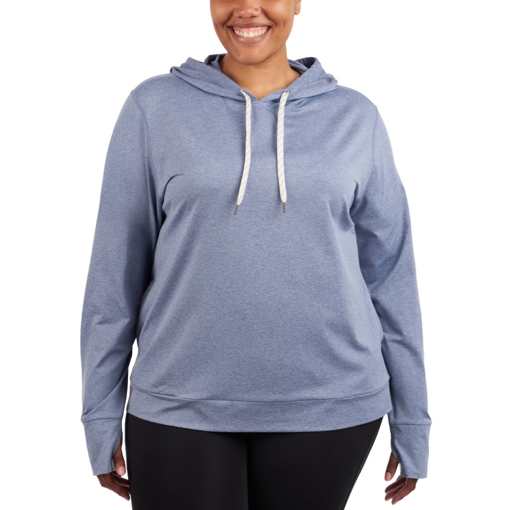 [color:blue] Kirkland Signature Women's Lightweight Hoodie - Blue - image 3