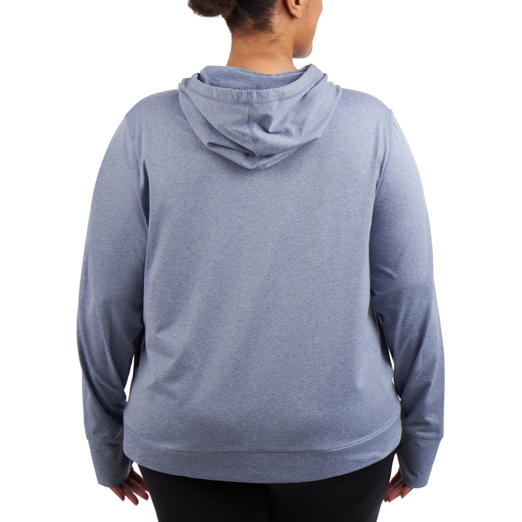 [color:blue] Kirkland Signature Women's Lightweight Hoodie - Blue - image 4