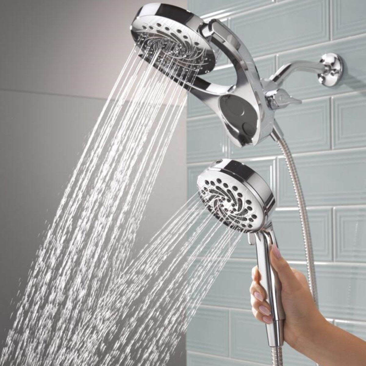 Delta 5-Setting HydroRain with ProClean Hand Shower