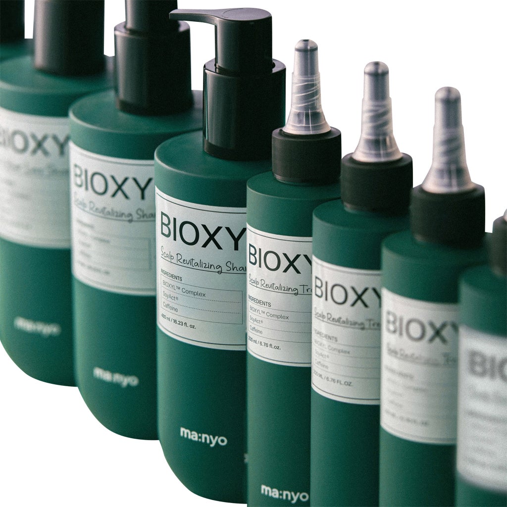 ma:nyo BIOXYL Scalp Revitalizing Shampoo 16.23 fl. oz, & Treatment 6.76 fl oz - product image
