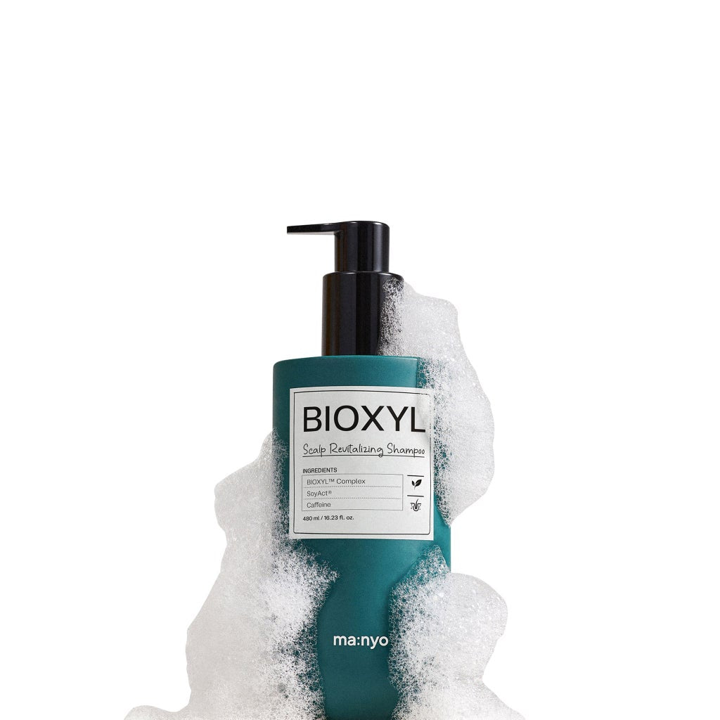 ma:nyo BIOXYL Scalp Revitalizing Shampoo 16.23 fl. oz, & Treatment 6.76 fl oz - product image