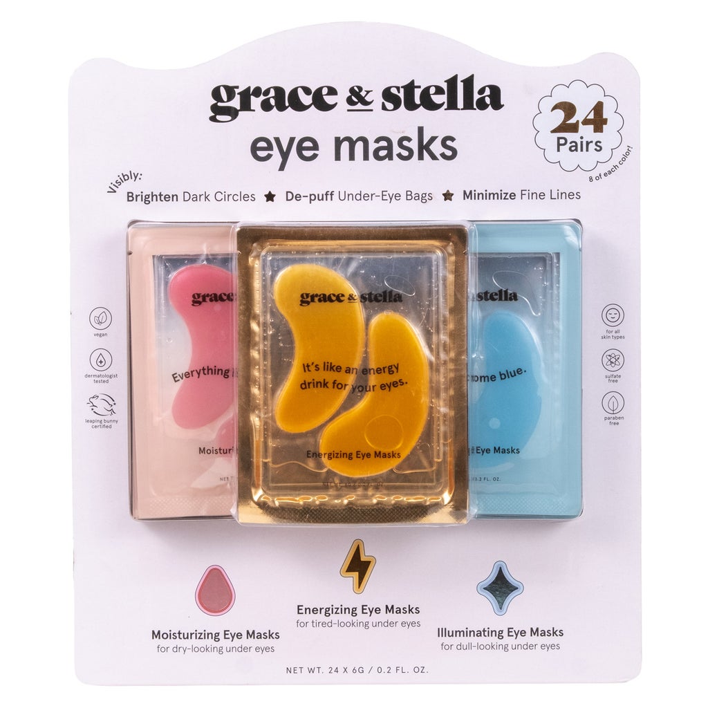 Grace & Stella Under Eye Masks, Under Eye Patches Combo Pack, 24-count - product image