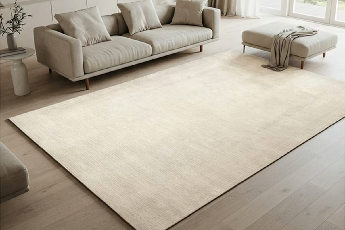 Hampton Court Area Rug Collection, Gaspar Ivory