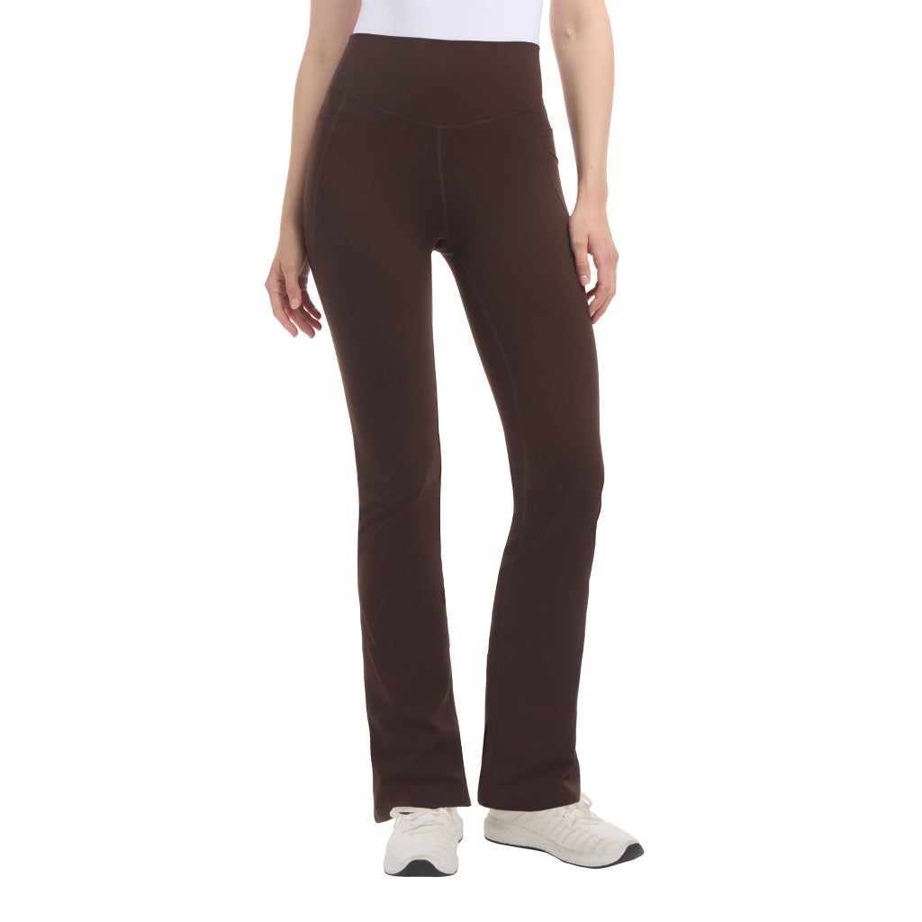 [color:brown] Jockey Women's Yoga Pant - Brown - image 1