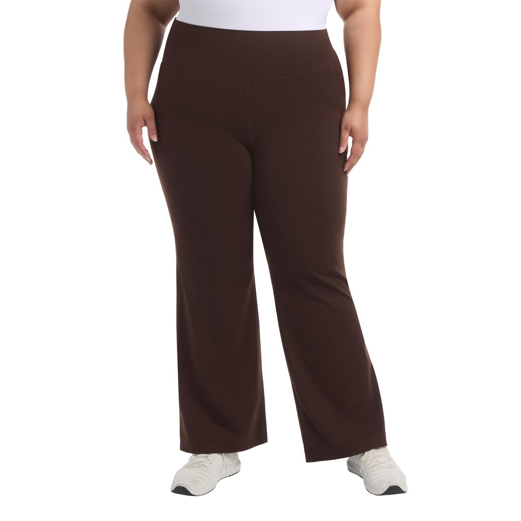 [color:brown] Jockey Women's Yoga Pant - Brown - image 4