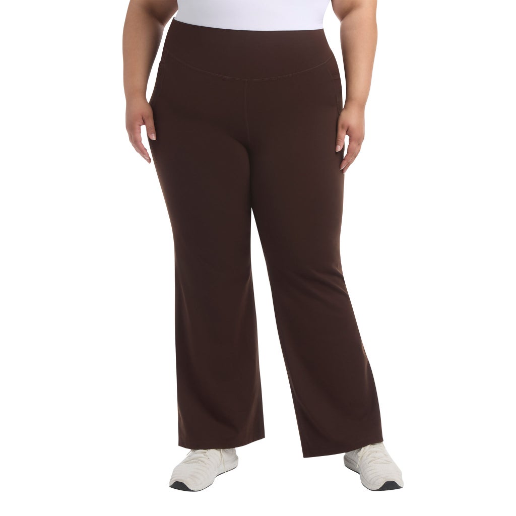 [color:brown] Jockey Women's Yoga Pant - Brown - image 7
