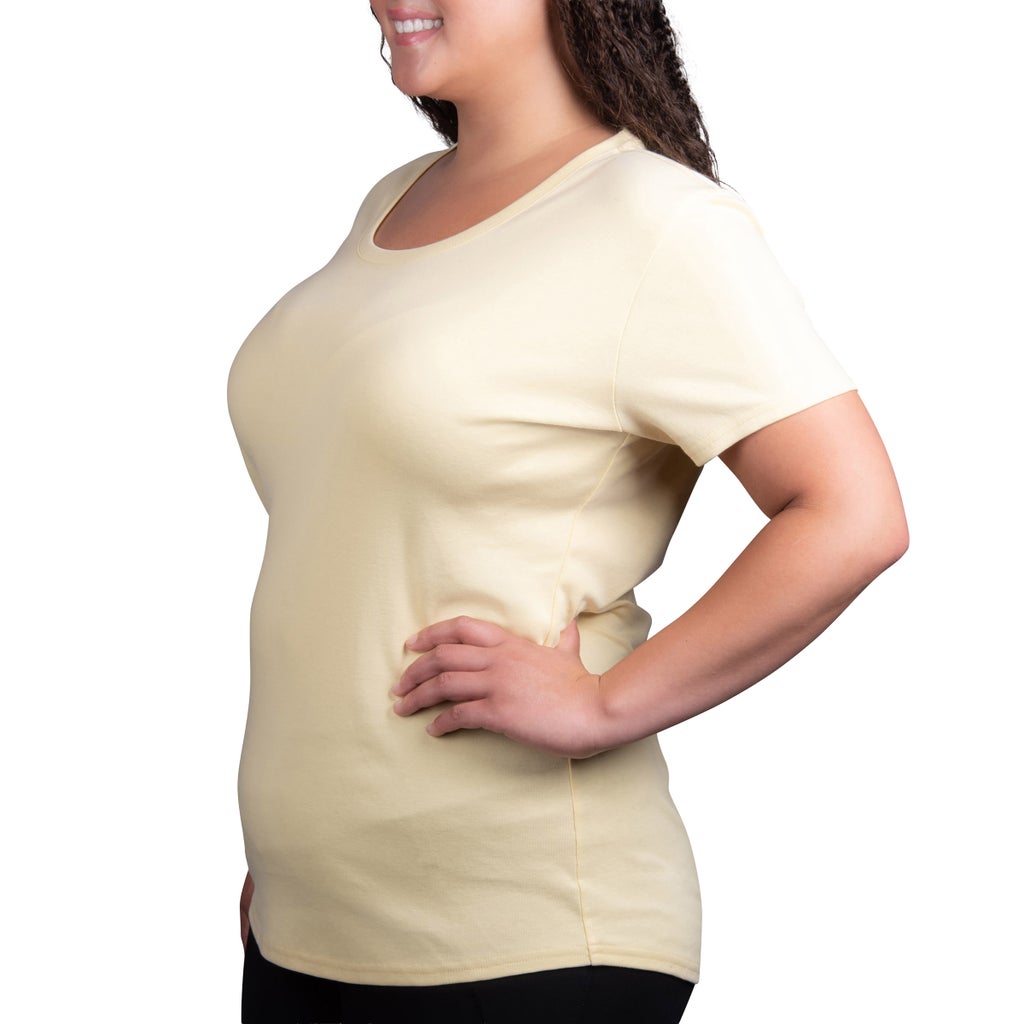Kirkland Signature Women's Scoop Neck Pima Cotton Tee, 2-pack - image 12
