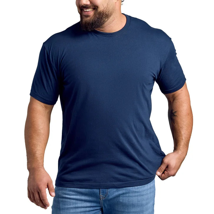 True Classic Men's Classic Crew Neck Tee, 4-pack