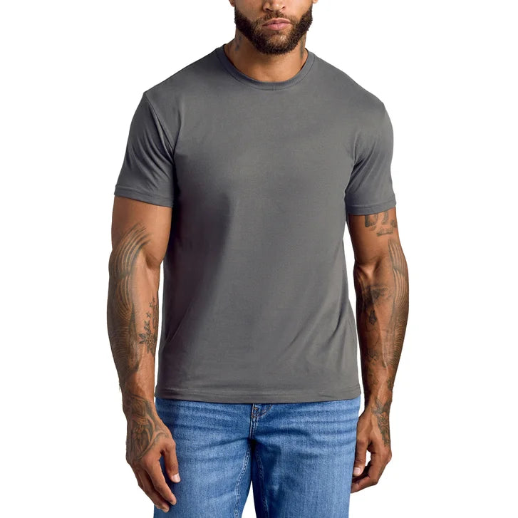 True Classic Men's Classic Crew Neck Tee, 4-pack