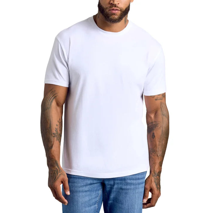 True Classic Men's Classic Crew Neck Tee, 4-pack