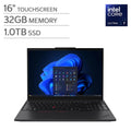 Lenovo ThinkPad T16 G4 — 16" WUXGA Touchscreen Laptop — Core Ultra 7 255U Processor — 32GB RAM — 1TB SSD — Windows 11 Pro — Wi-Fi 6E – image 1