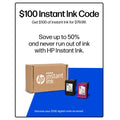 HP Instant Ink $100 Prepaid Card (E-Delivery) – image 1