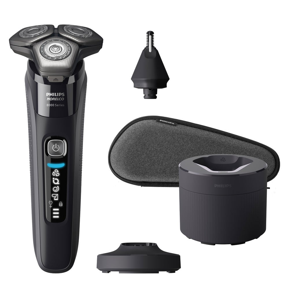 Philips Norelco Shaver 8000, Electric Shaver, Wet & Dry, with SenseIQ - product image