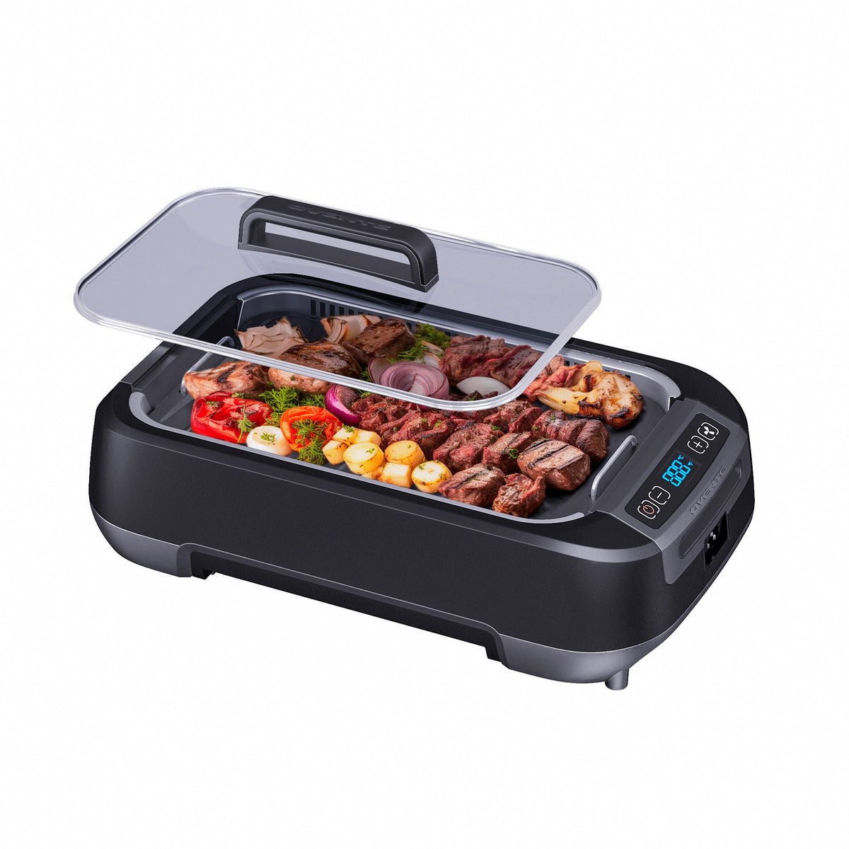 Ovente Smokeless Griddle & Grill System