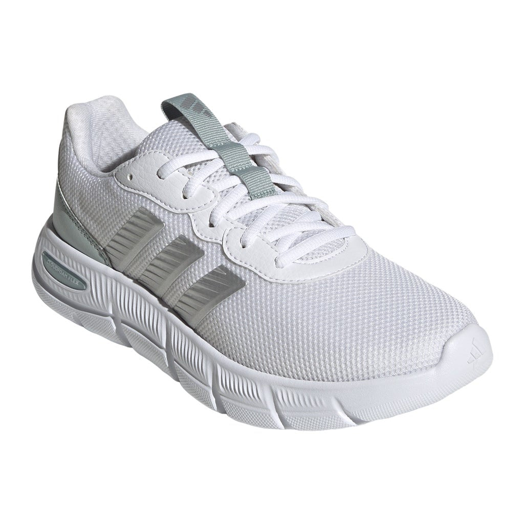 [color:white] adidas Women's Cloudfoam Flex Sneaker - White - image 7