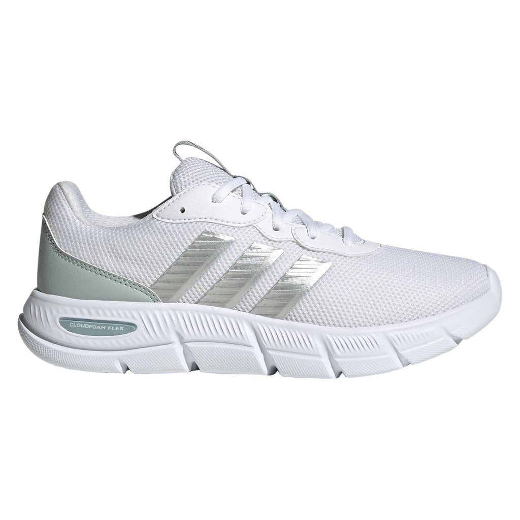 [color:white] adidas Women's Cloudfoam Flex Sneaker - White - image 2