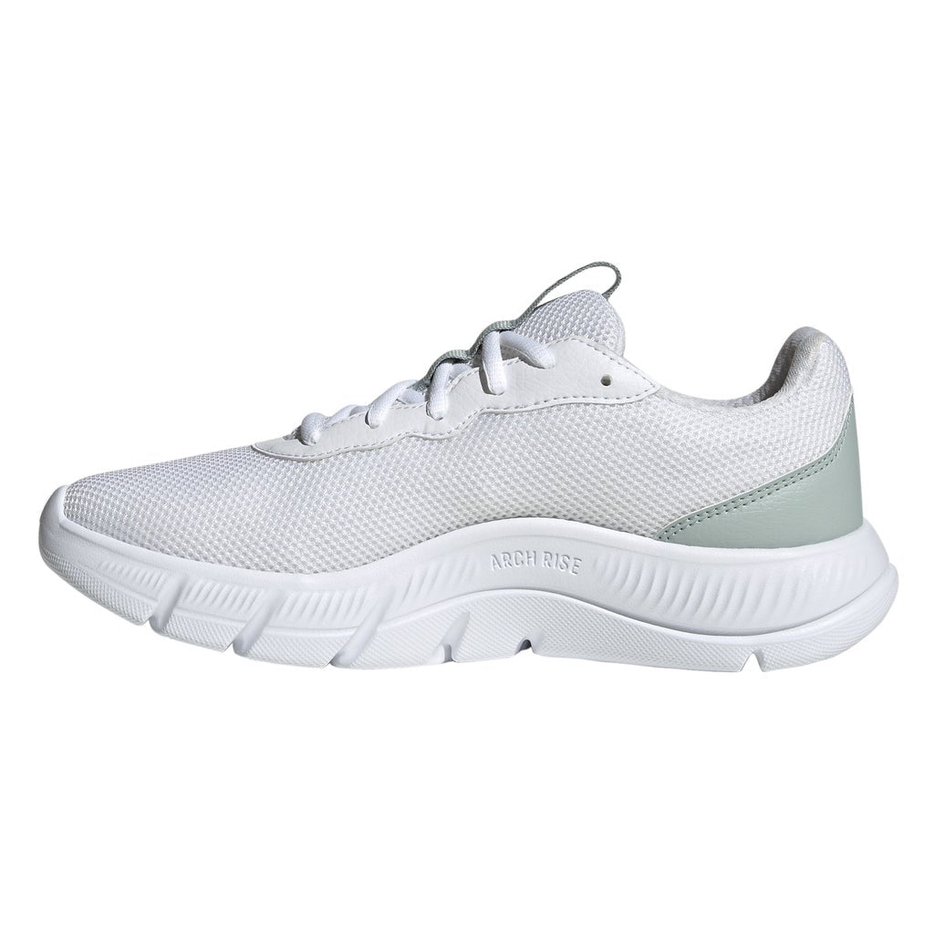 [color:white] adidas Women's Cloudfoam Flex Sneaker - White - image 3