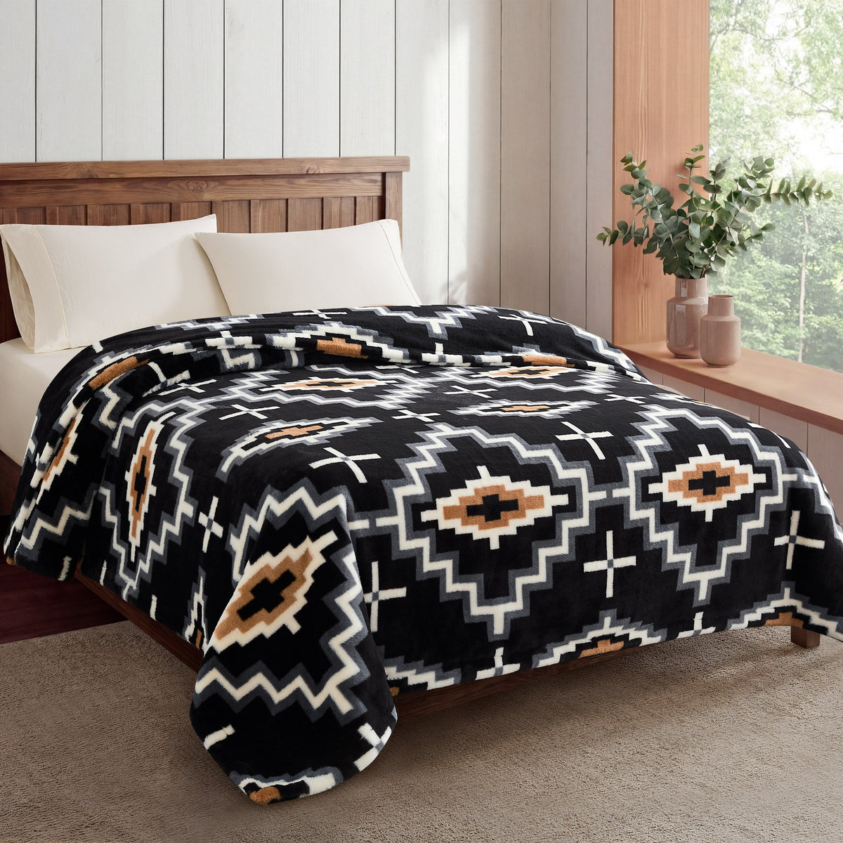 Pendleton Faux Fur Luxe Blanket