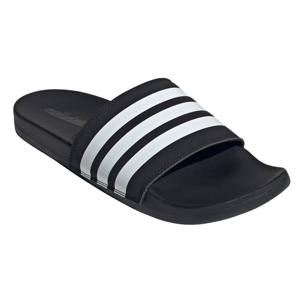 [color:black] adidas Adilette Comfort Slide - Black - image 1