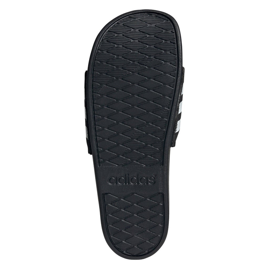 [color:black] adidas Adilette Comfort Slide - Black - image 6