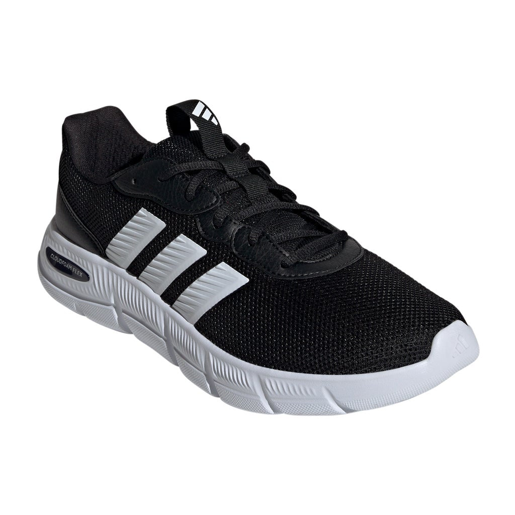 [color:black] adidas Men's Cloudfoam Flex Sneaker - Black - image 1