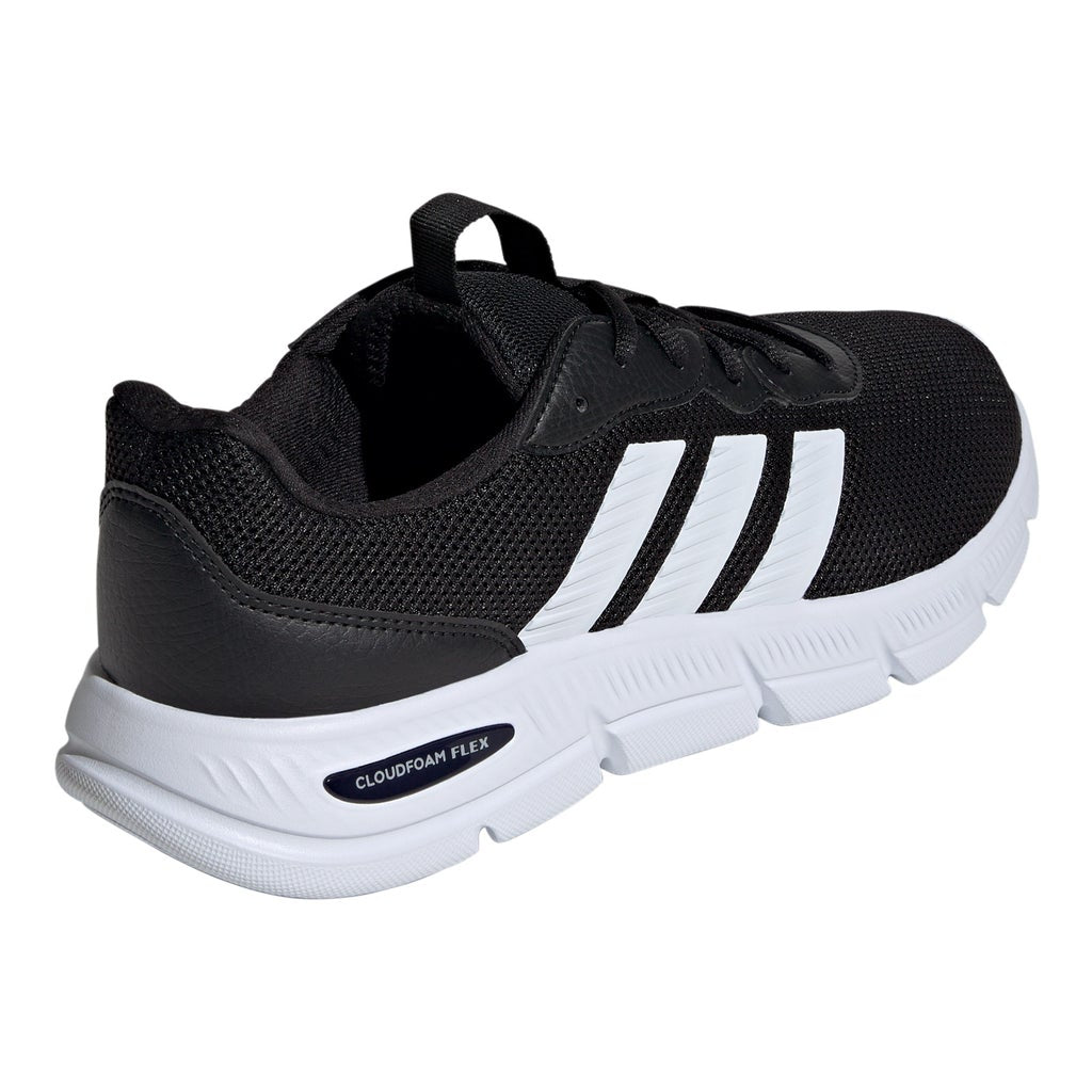 [color:black] adidas Men's Cloudfoam Flex Sneaker - Black - image 4