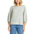 [color:green] Matty M Women's Linen Blend Top - Green - image 1