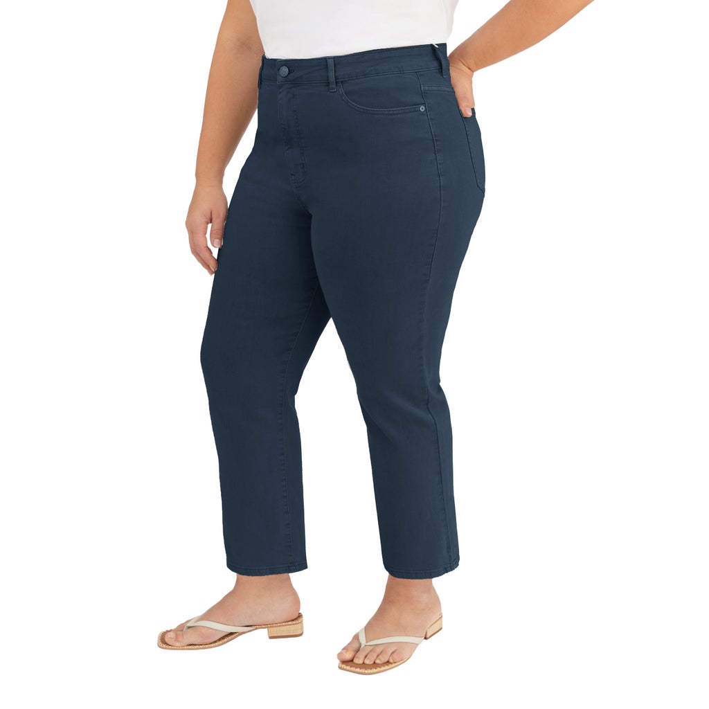 [color:blue] BlankNYC Women's Straight Leg Pant - Blue - image 16