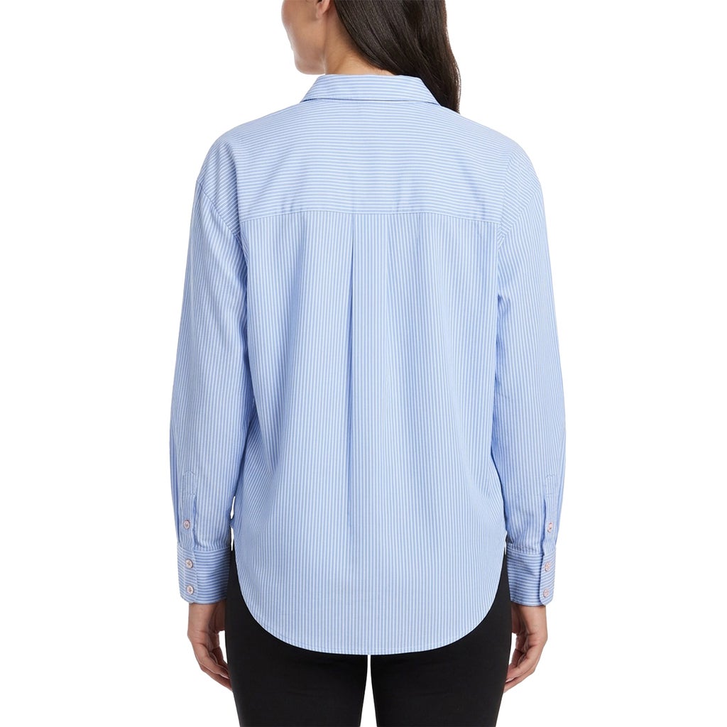 Hunter Women's Button Up Cotton Poplin Shirt - image 5