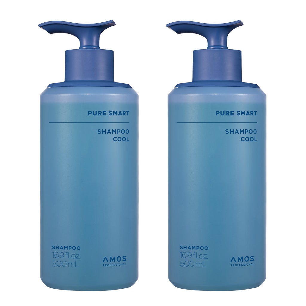 AMOS Professional Pure Smart Shampoo, 16.9 fl oz, 2-pack - product image