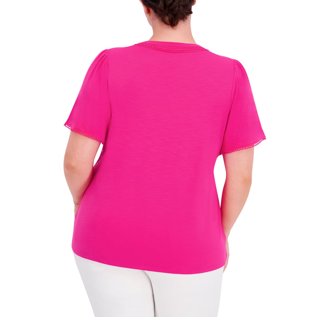 Jones New York Women's Split Neck Top - image 8