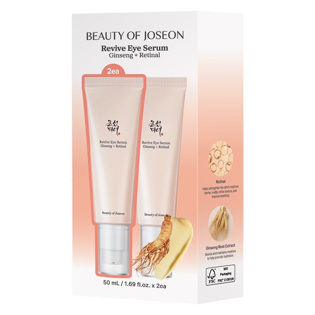 Beauty of Joseon Revive Eye Serum Ginseng + Retinal, 1.69 fl oz, 2-pack - product image