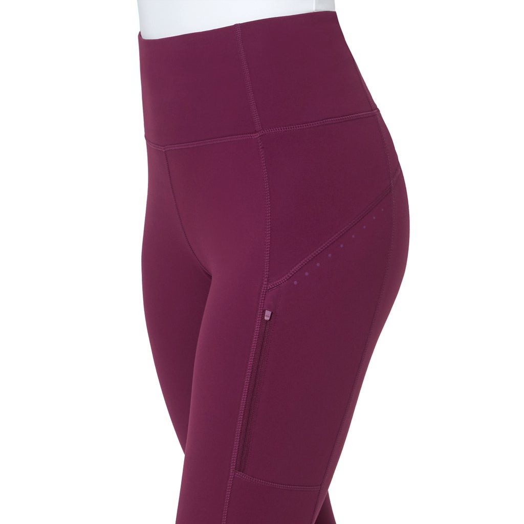 [color:purple] Mondetta Women's Cropped Legging - Purple - image 6
