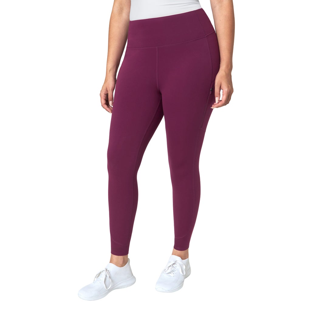 [color:purple] Mondetta Women's Cropped Legging - Purple - image 7