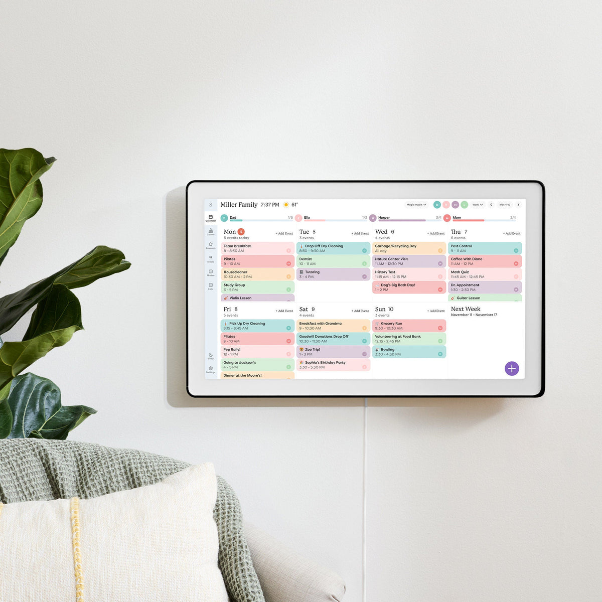 Skylight 27” Calendar Max Classic Bundle