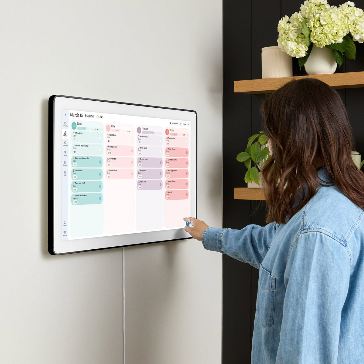 Skylight 27” Calendar Max Classic Bundle