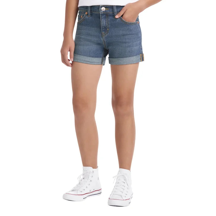 [color:blue] Levi's Youth Denim Short - Blue - image 9