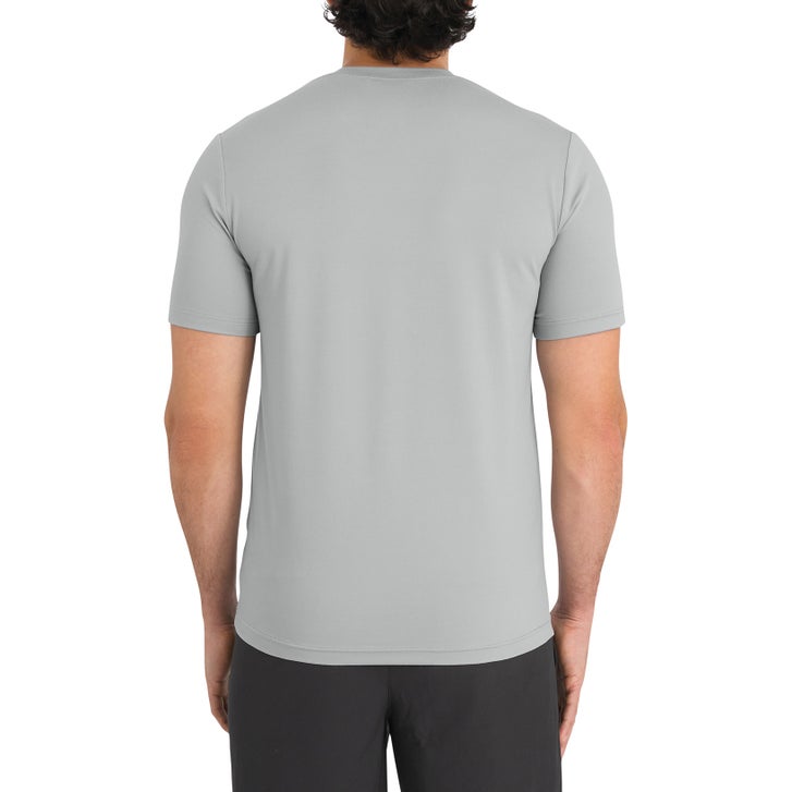 [color:gray] Quiksilver Men's Active Tee - Gray - image 2