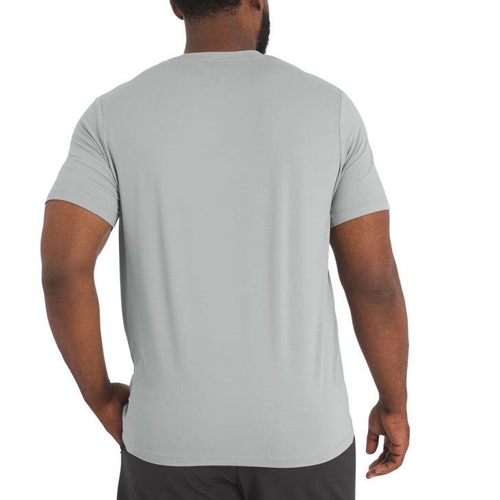 [color:gray] Quiksilver Men's Active Tee - Gray - image 4