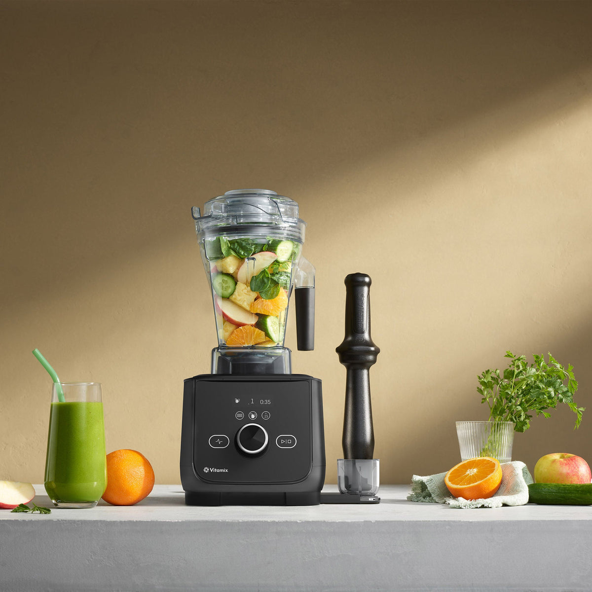 Vitamix Ascent X4 Blender - Black Stainless Metal Finish