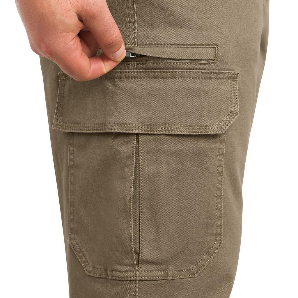 [color:tan] Wrangler Men's Cargo Pant - Tan - image 6