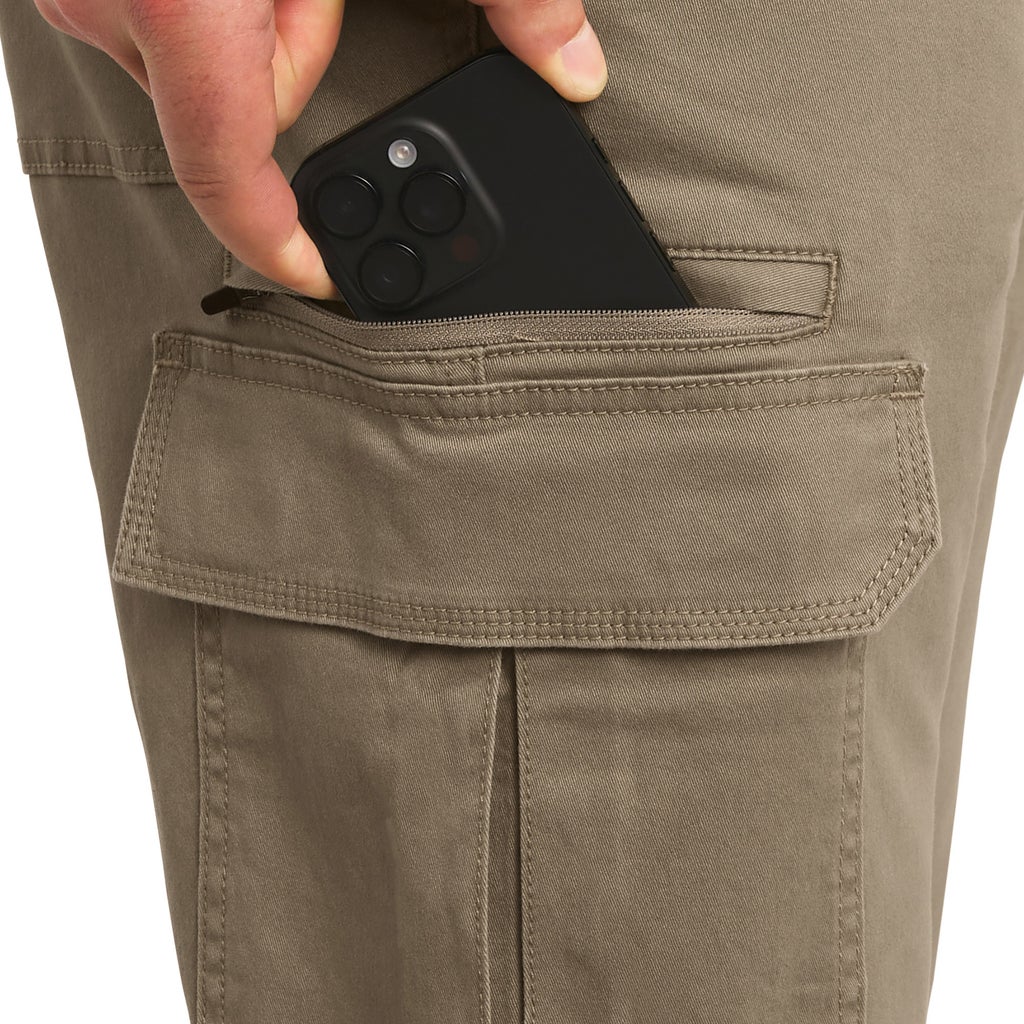 [color:tan] Wrangler Men's Cargo Pant - Tan - image 7