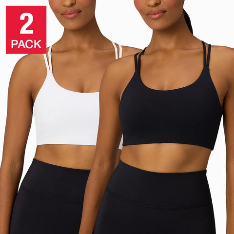 Fabletics Women's Sports Bra, 2-pack