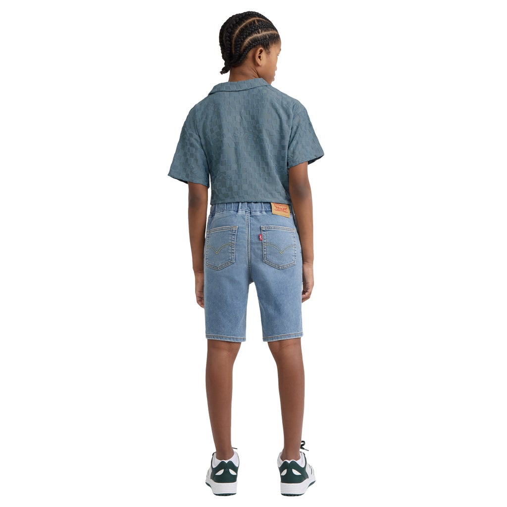 [color:light blue] Levi's Youth 2-piece Short Set - Light Blue - image 3