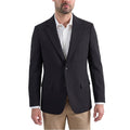 [color:black] Haggar Men's Travel Blazer - Black - image 1