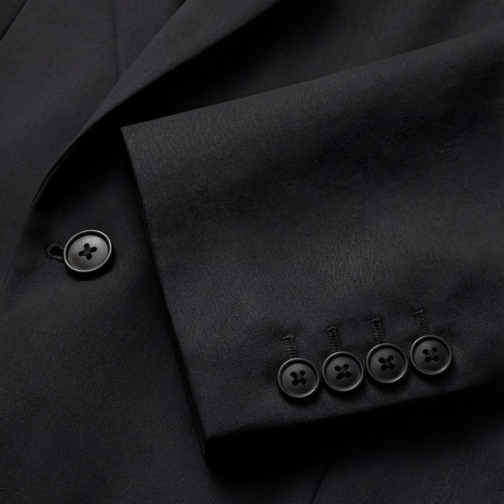[color:black] Haggar Men's Travel Blazer - Black - image 4